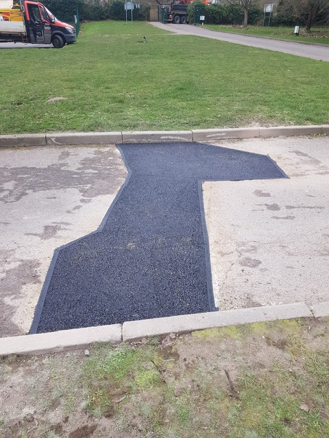 Ongar school patch repairs 3