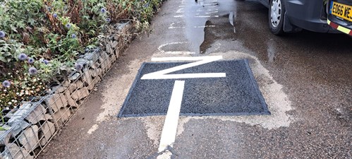 Patching works completed at James Allen Girls School, East Dulwich 4